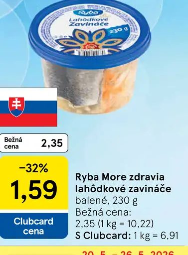 Ryba More Zdravia Lahôdkové zavináče