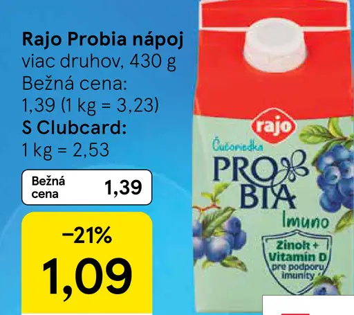 Rajo Probia nápoj