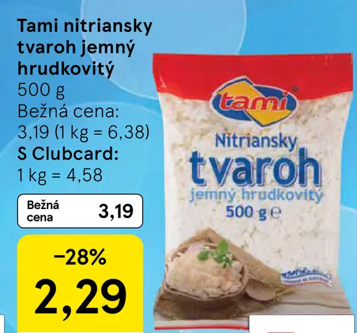 Tami tvaroh nitriansky jemný hrudkovitý