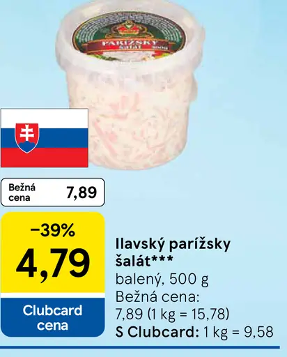 Ilavský parížsky šalát