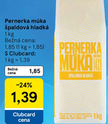 Pernérka špaldová múka