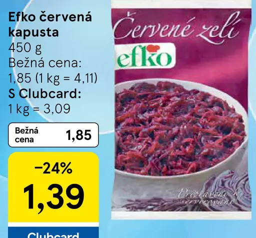 efko Červená kapusta