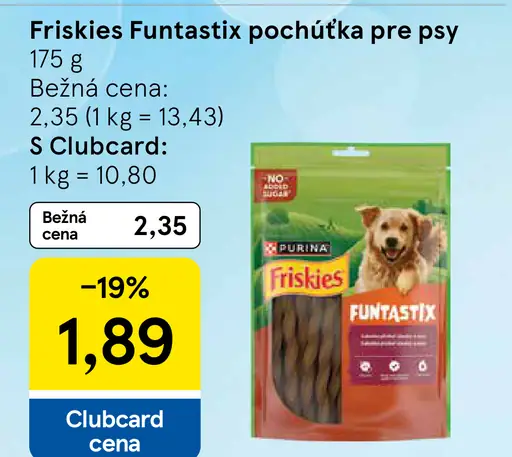 Friskies Funtastix krmivo pre psov