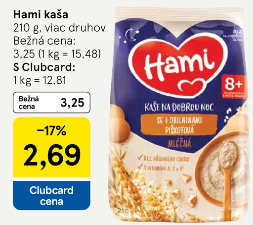 Hami kaša instantná