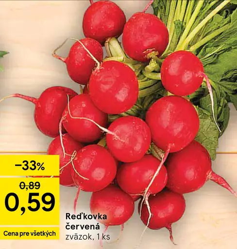 Reďkovka červená zväzok