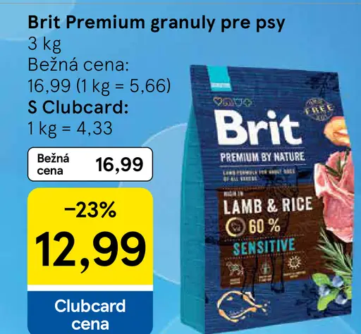 Brit Premium granuly pre psy