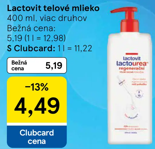Lactovit Telové mlieko