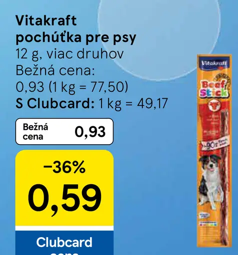 Vitakraft pochúťka pre psy