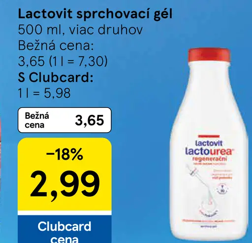 Lactovit Sprchovací gél