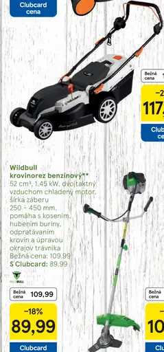Wildbull krovinorez benzínový
