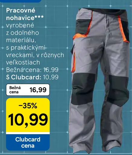 Pracovné nohavice
