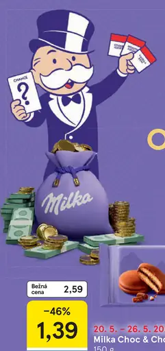 Milka Mliečna čokoláda