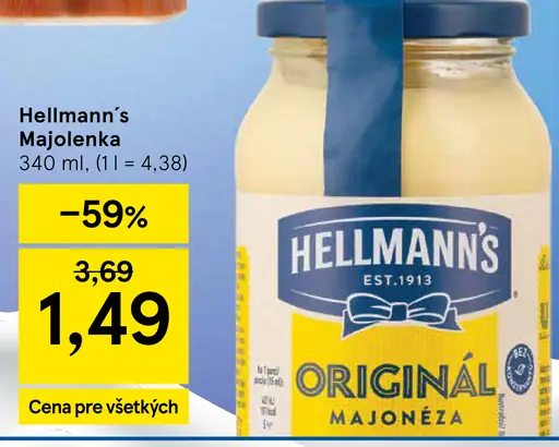 Hellmann's Originál majonéza