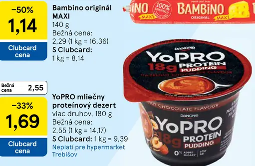 YoPRO mliečny proteínový dezert