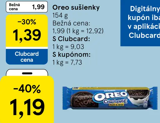 Oreo sušienky
