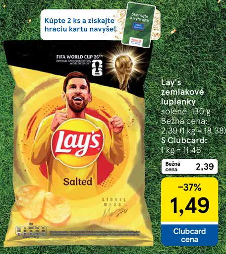 Lay's zemiakové solené lupienky