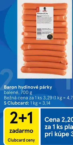 Baron hydinové párky