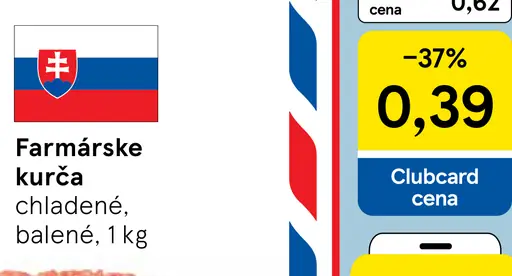 Farmárske kurča chladené balené