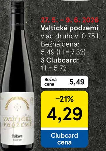 Valtické podzemí víno viac druhov