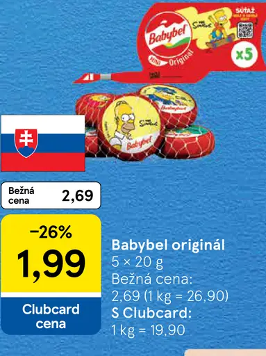 Babybel originál syr