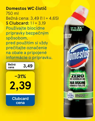 Domestos WC čistič