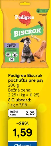 Pedigree Biscrok pochúťka pre psy