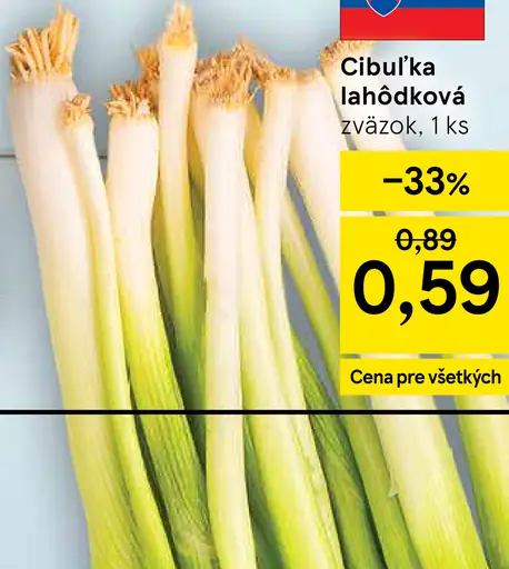 Cibuľka lahôdková zväzok