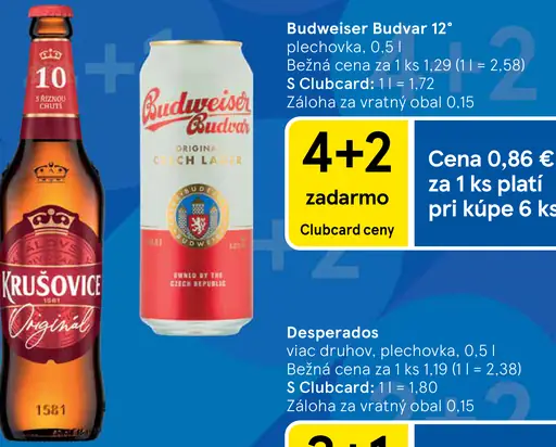 Budweiser Budvar 12° plechovka