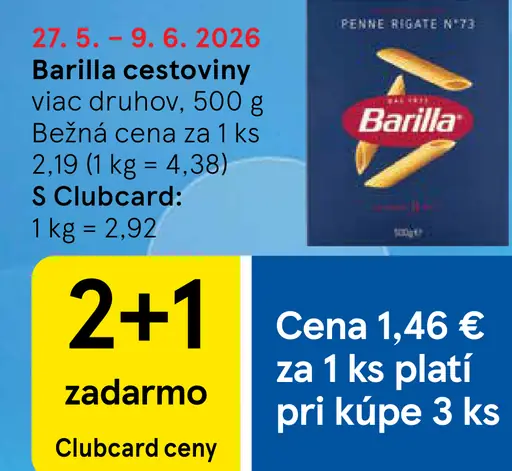Barilla cestoviny