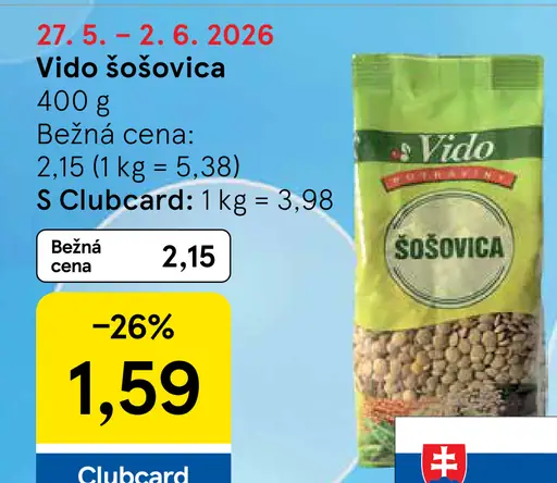 Vido šošovica