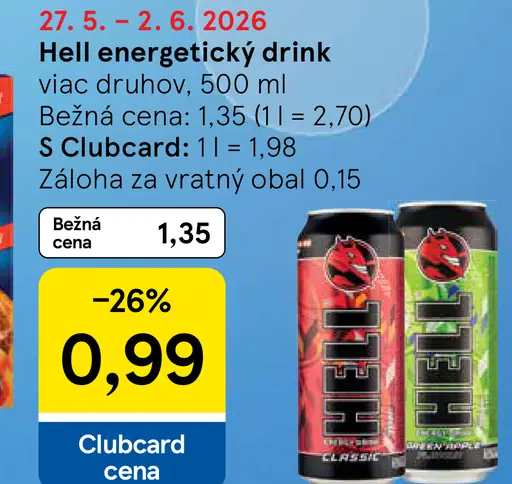 Hell energetický nápoj plechovka