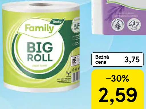 Tento Family kuchynské utierky Big Roll 2-vrstvové