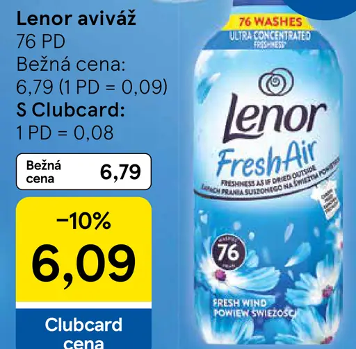 Lenor Fresh Air aviváž