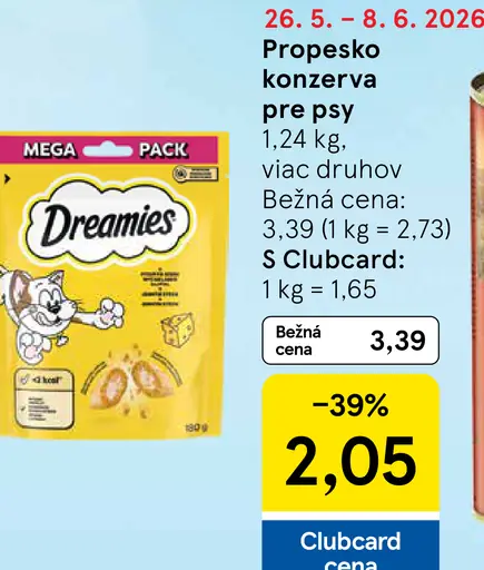 Dreamies pochúťka pre mačky