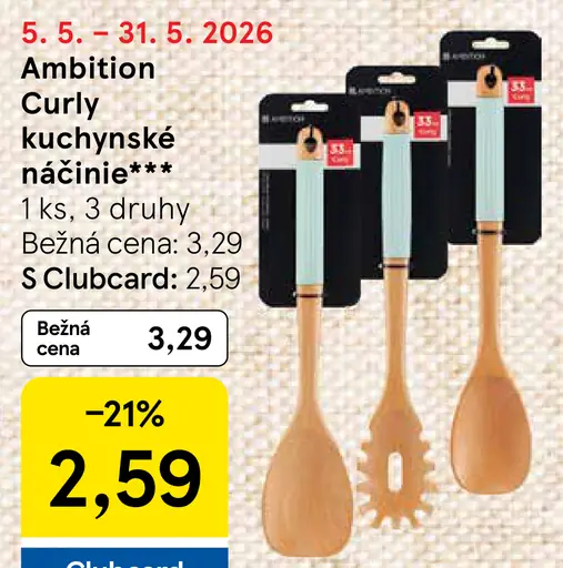 Ambition Curly kuchynské náradie