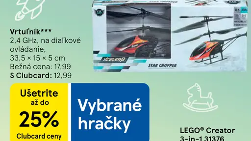 Vrtuľník 2,4 GHz na diaľkové ovládanie Star Chopper
