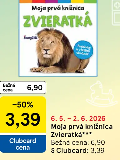 Moja prvá knižnica Zvieratká sada kníh