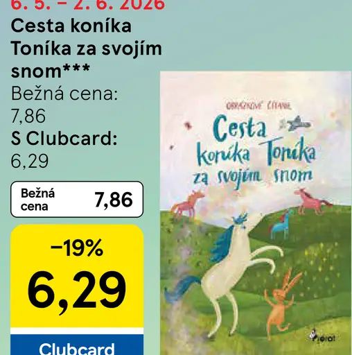 Cesta koníka Toníka za svojim snom kniha