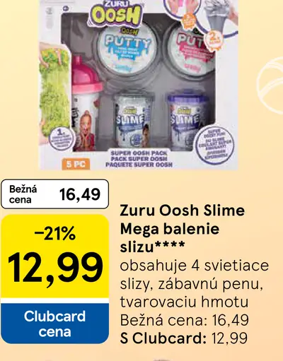 Zuru Oosh Slime Mega balenie slizu