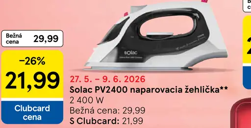 Solac PV2400 naparovacia žehlička