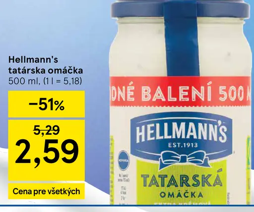 Hellmann's Tatárska omáčka