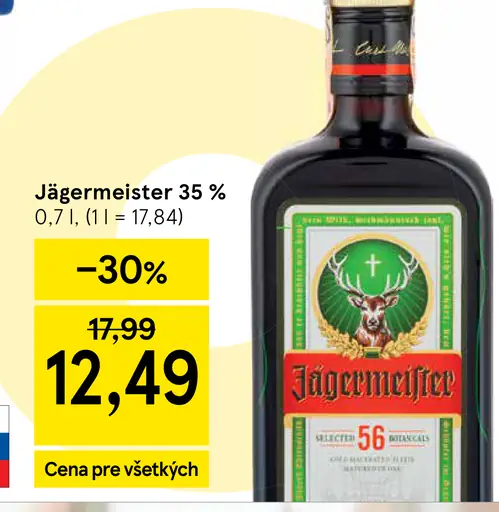 Jägermeister bylinný likér 35 %