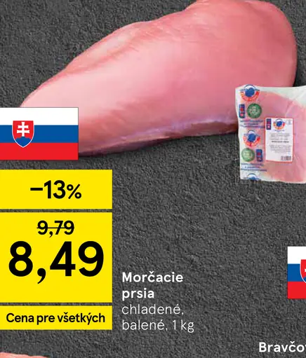 Morčacie prsia chladené