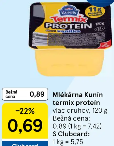 Mlékárna Kunín Termix protein