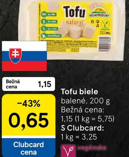 Tofu biele