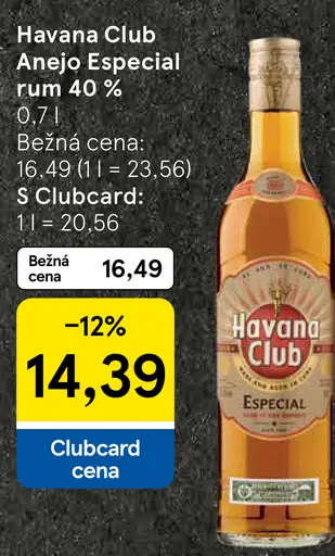 Havana Club Añejo Especial rum 40 %
