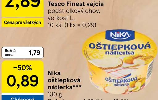 Nika oštiepková nátierka