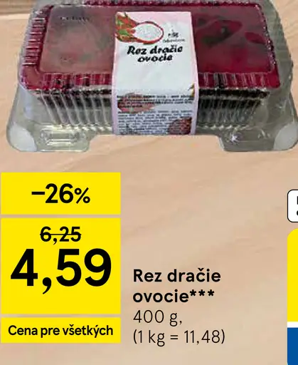 Rez dračie ovocie