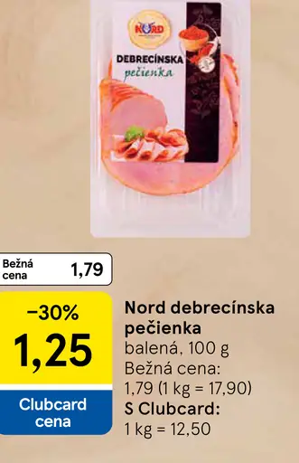 Nord debrecínska pečienka balená