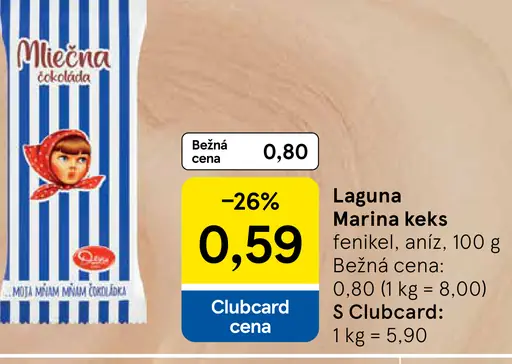 Laguna Marina keks fenikel aníz